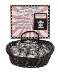 The Carousel of Life Charms in a Basket