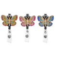 Butterfly ID Badge Reel - Ganz