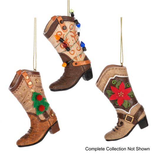 Cowboy Boot Ornament