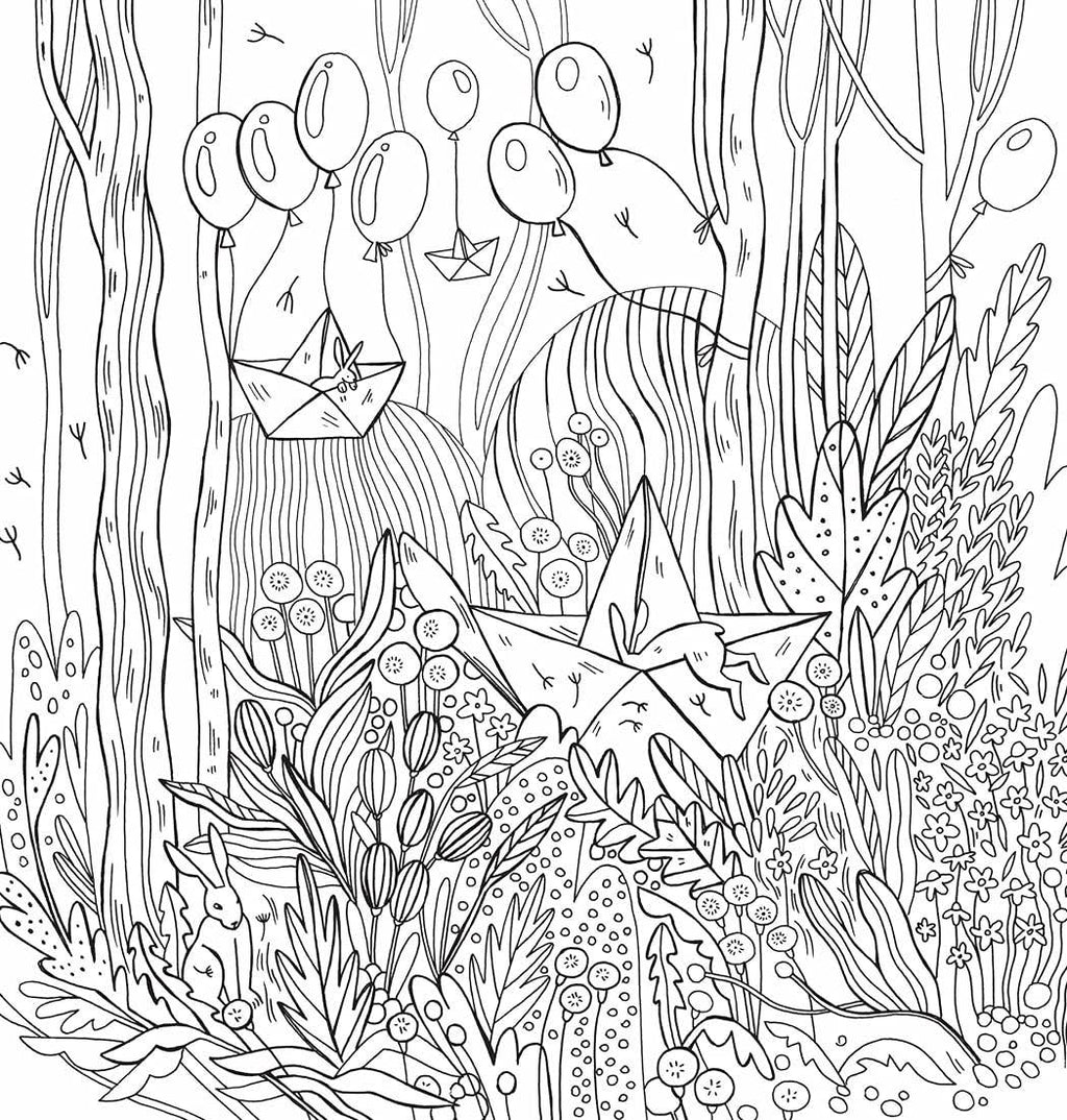 Dreamland Coloring Book