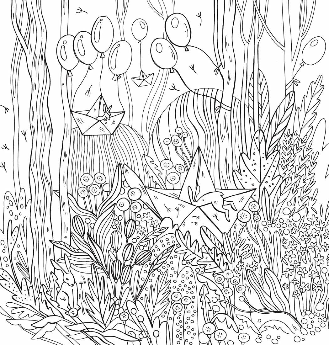 Dreamland Coloring Book