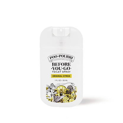 Poo~Pourri 1oz Pocket Sprayer 32ct 4 Tray - Original Citrus