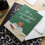 WONDERFUL TEACHER | greeting card