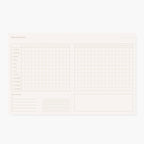 BLUE FLORAL | UNDATED MONTHLY PLANNER