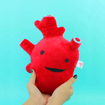 Heart Plush - I Got The Beat! - Plush Organ Stuffed Toy Pillow