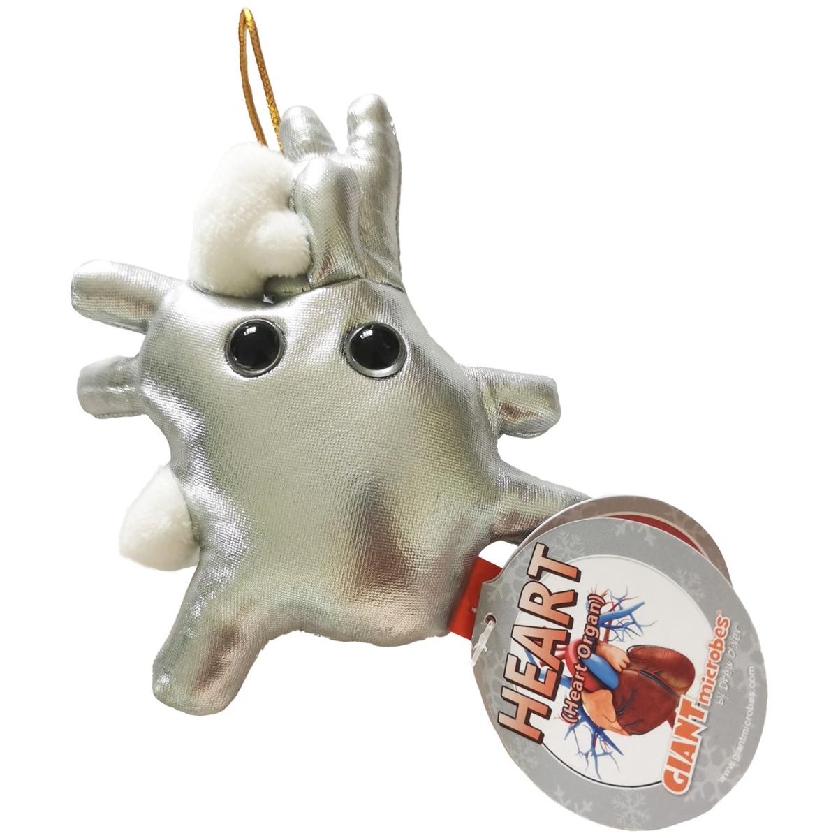 Organ Ornaments - Silver Heart