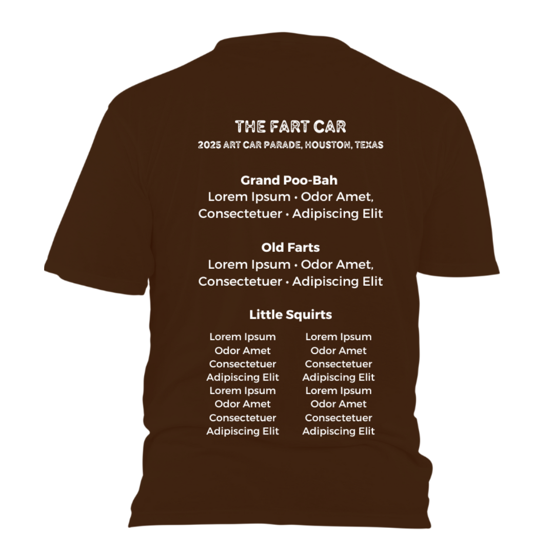 2025 Fart Car Sponsorship