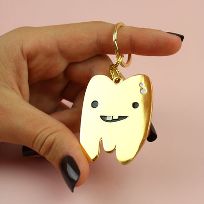 Gold Tooth Keychain - Can You Handle the Tooth?