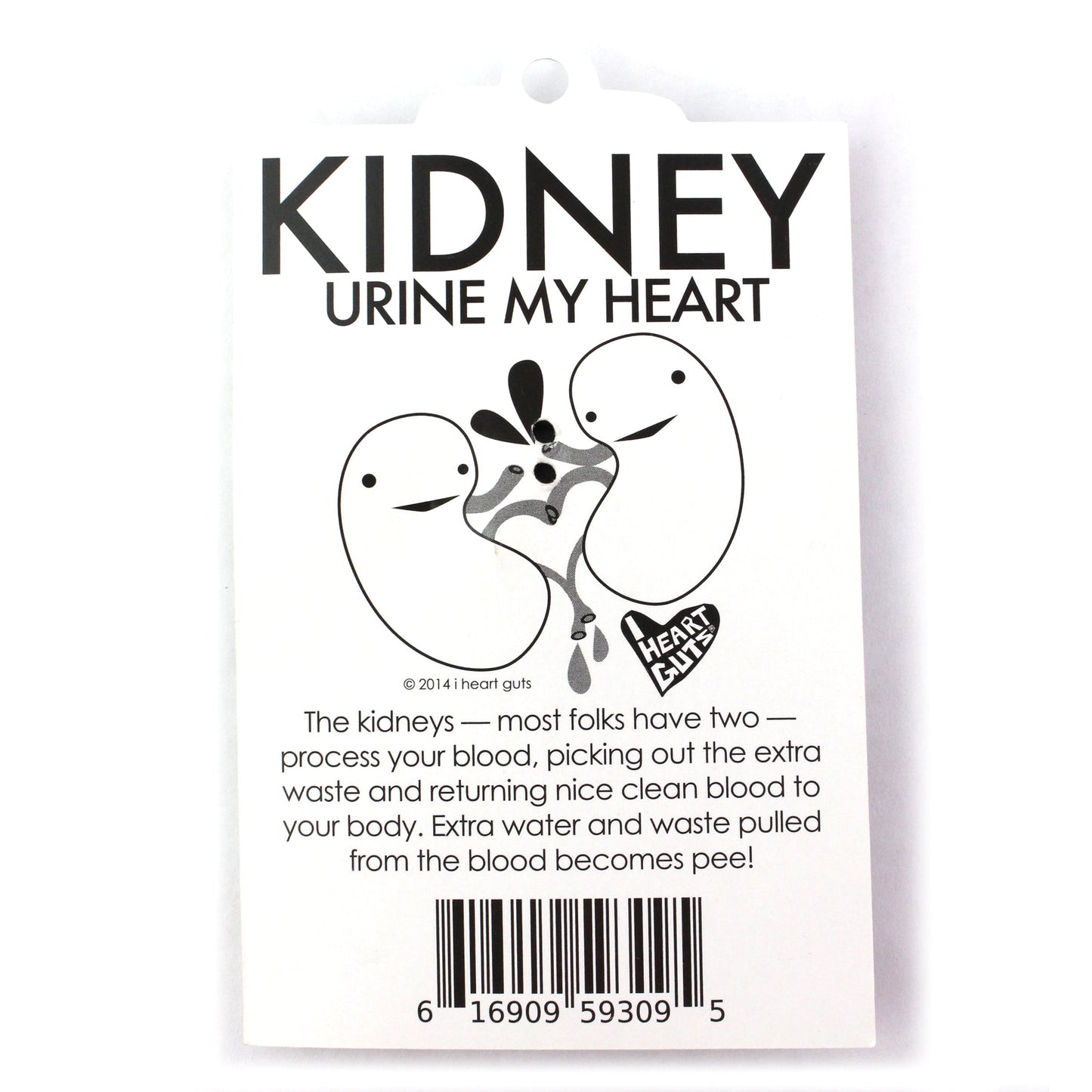 Kidney Keychain - When Urine Love