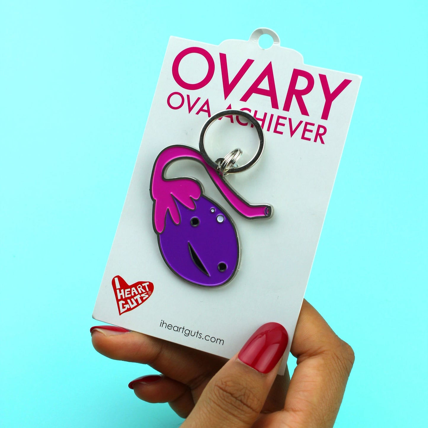 Ovary Keychain - Ova Achiever