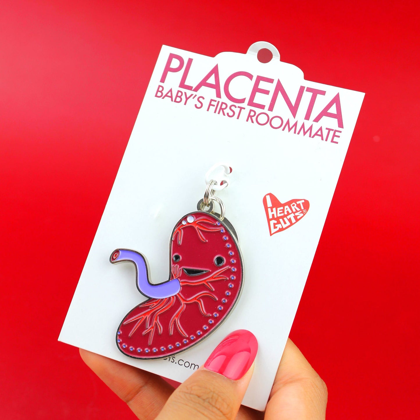 Placenta Keychain - Baby's First Roommate