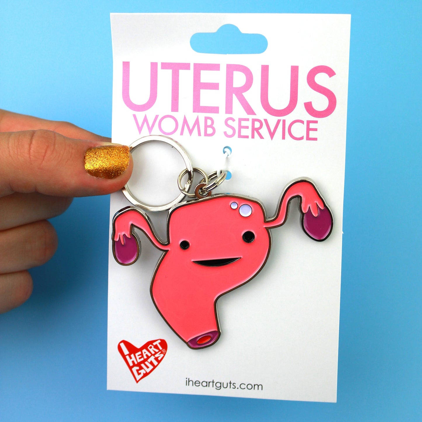 Uterus Keychain - Womb Service