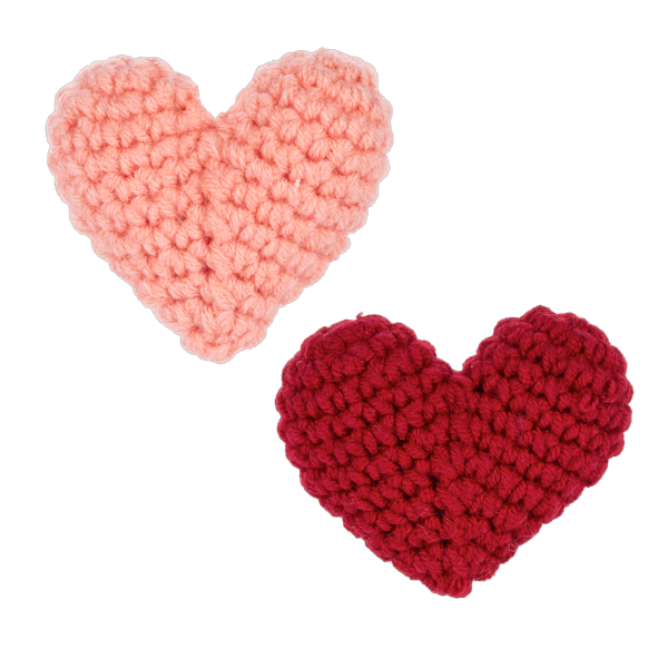 Crochet Token Crochet Heart Token – The Amazing Body Store