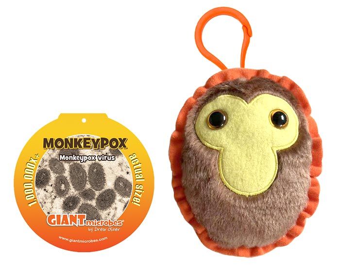 Monkeypox Keychain