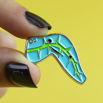 Pancreas Enamel Lapel Pin