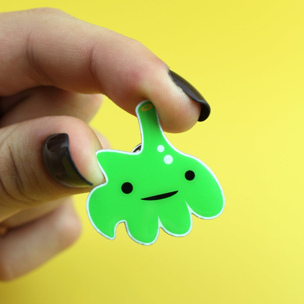 Sebaceous Gland Lapel Pin - Squeeze Me!