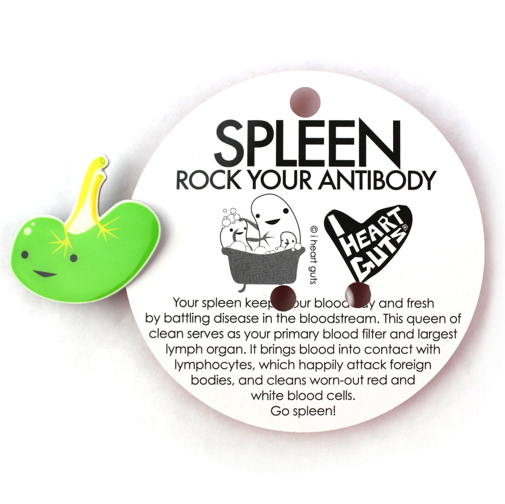 Spleen Lapel Pin - Lymphin' Ain't Easy