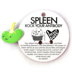Spleen Lapel Pin - Lymphin' Ain't Easy