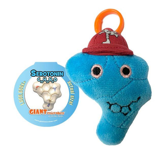 Serotonin Key Chain