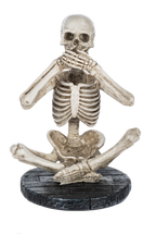 Hear No, See No Speak No Skeleton
