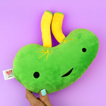 Spleen Plush - Lymphin' The Dream - Plush Organ Stuffed Toy Pillow