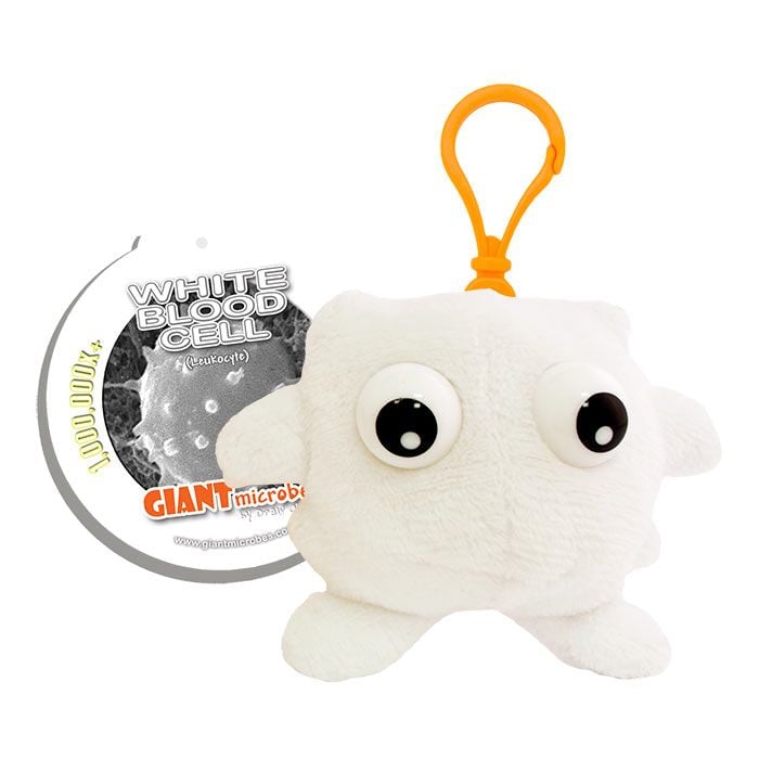 White Blood Cell Keychain