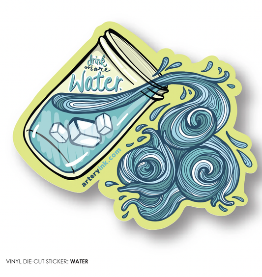 Reminder Stickers - Water