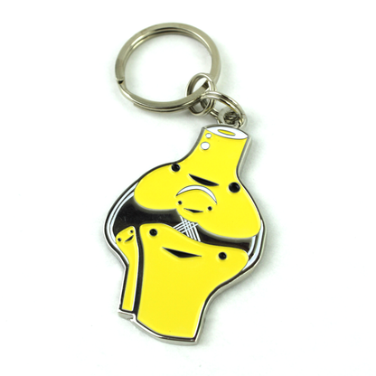 Knee Enamel Keychain - Kneed for Speed