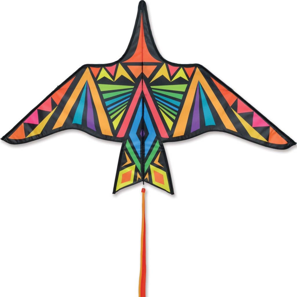 Thunderbird - 60 In. Rainbow Geometric Kite