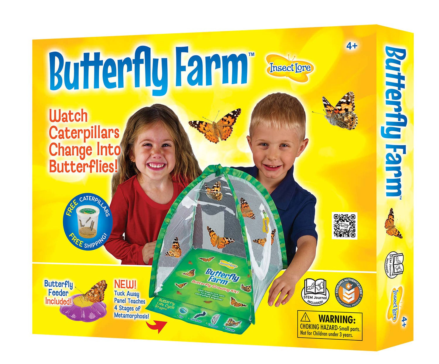 Butterfly Farm™  Growing Kit with PREPAID Voucher