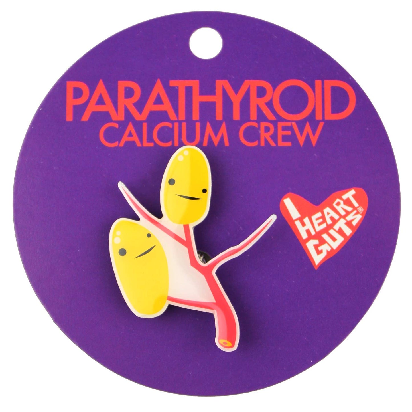 Parathyroid Gland Lapel Pin - Gland Slam