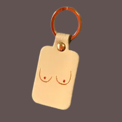 Boobs Key Fob