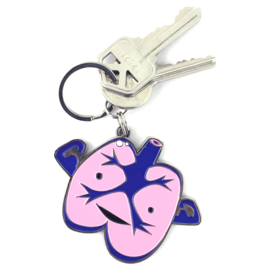 I Lung You Keychain