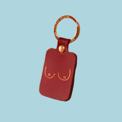 Boobs Key Fob