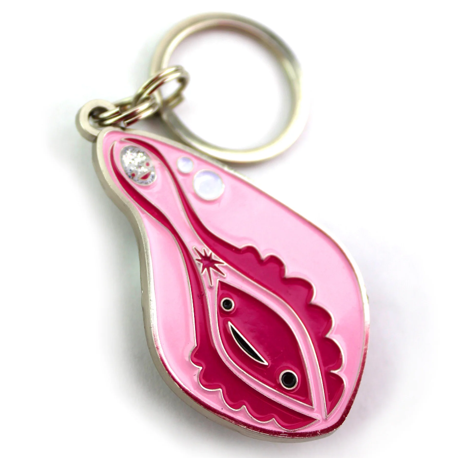 Vulva & Vagina Keychain