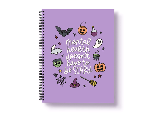 Mental Health Journal | Halloween Cover